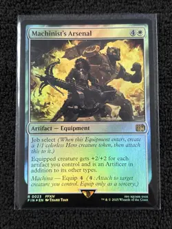 Machinist's Arsenal [Foil] #23 Final Fantasy Magic The Gathering - Image 1