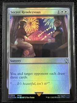Secret Rendezvous #218 FOIL Final Fantasy Magic The Gathering - Image 1