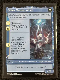 Jill, Shiva's Dominant [Extended Art] #438 Final Fantasy Magic The Gathering - Image 2