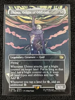 Ultima, Origin of Oblivion [Borderless] #324 Final Fantasy Magic The Gathering - Image 1