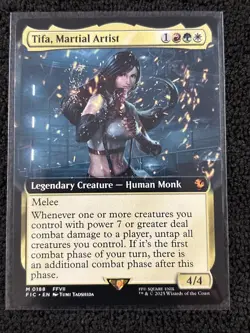 Tifa, Martial Artist [Extended Art] #188 Final Fantasy Magic The Gathering - Image 1