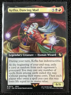 Kefka, Dancing Mad [Extended Art] #174 Final Fantasy Magic The Gathering - Image 1
