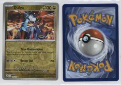 Dialga Reverse Foil Pokemon SV08: Surging Sparks #135 - Image 3