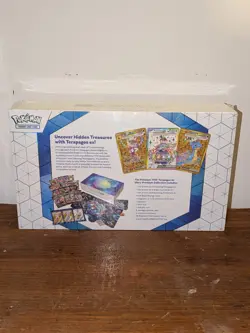 Pokemon sealed ETB and UPC lot, Surging, Stellar, Sword & Shield, Terapagos - Image 3