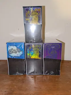 Pokemon sealed ETB and UPC lot, Surging, Stellar, Sword & Shield, Terapagos - Image 5