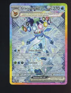 2025 Pokemon PRE EN Special Illustration Rare #150 Glaceon ex PACK FRESH - Image 1