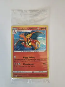 Special Delivery Charizard - SWSH075 - Pokemon Sword & Shield Promo SEALED NM - Image 1