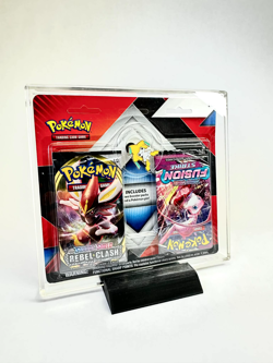 Pokemon 3 Pack Case (Thick/Deep/Pin Variant) – Acrylic Display - Image 1