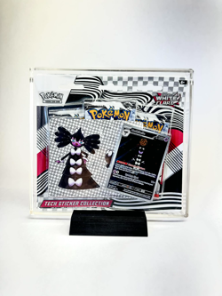 Pokemon Tech Sticker Collection Case (Thick/Deep Pin Variant) – Acrylic Display - Image 1