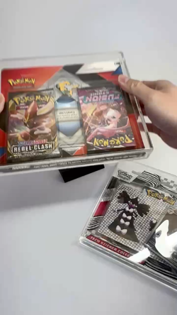 Pokemon Double Crisis 3-Pack Blister Acrylic Case w/ Stand | UV Protective - Image 2