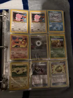 Pokemon Trading Card Collection Binder Large Huge Collection Vintage. 550 cards - Image 5