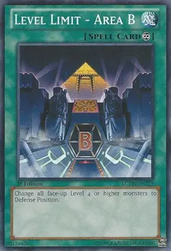 Yugioh! MP Level Limit - Area B - LCYW-EN279 - Common - Unlimited Edition Modera - Image 1