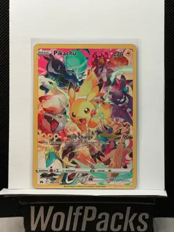 Pokemon Crown Zenith - Pikachu 160/159 Secret Rare Holo - Image 1