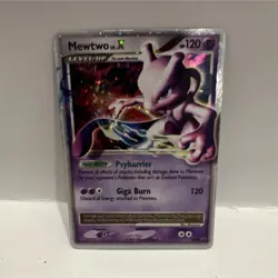Pokemon Mewtwo LV.X Promo Holo DP28 Diamond & Pearl 120 HP Psychic TCG - Image 1