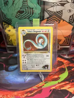Pokemon TCG Erika's Dragonair Gym Heroes 4/132 Holo Unlimited Rare - Image 1