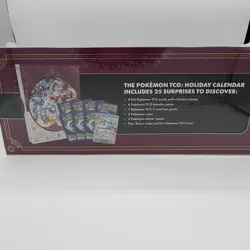 Pokemon TCG 2025 Holiday Advent Calendar (6 Packs, 6 Promos, 7 Fun Packs) NEW - Image 5