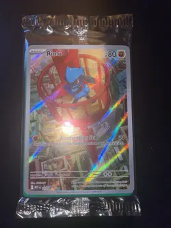 Pokemon TCG Sealed Riolu Promo Mega Evolutions 010 Mint Condition - Image 1