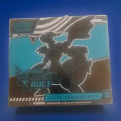 POKEMON SCARLET AND VIOLET BLACK BOLT ELITE TRAINER BOX ETB [NEW SEALED] - Image 1
