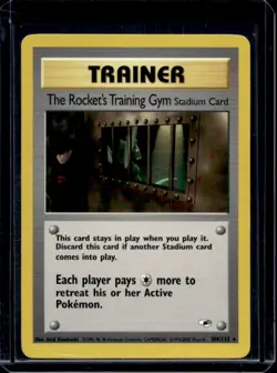 2000 Pokemon Gym Heroes The Rocket's Training #104/132 - Image 1