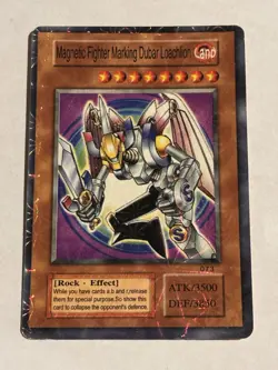 Yu Gi Oh TCG Fake Card Magnetic Fighter Marking Dubar Loachlion - Image 1