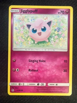 Jigglypuff 41/68 Hidden Fates Non-holo Pokemon TCG - Image 1
