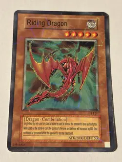 Yu-Gi-Oh! TCG Fake Card Riding Dragon - Image 1