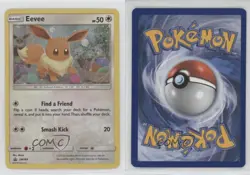 Eevee Holo Pokemon Sun & Moon Black Star Promo #SM184 - Image 3