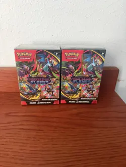 Pokemon TCG Mega Evolution Phantasmal Flames Booster Bundle BRAND NEW SEALED x2 - Image 1