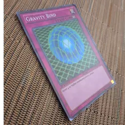 1996 Yu-Gi-Oh! 1st Edition Gravity Bind Super Rare LCYW-EN150 - Image 4