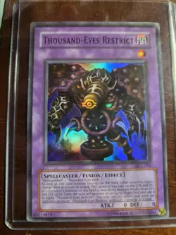 Yugioh Thousand Eyes Restrict DL1-001 - Unlimited Super Rare - LP - Image 1