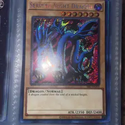 Serpent Night Dragon Spell Ruler SRL-EN103 Secret Rare Mint/NM Yugioh - Image 1