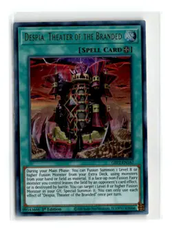 Despia, Theater of the Branded - GFP2-EN167 1st Edition Ultra Rare - YuGiOh-LP - Image 1