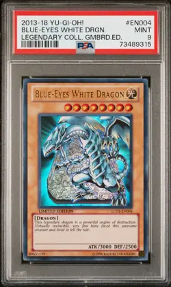 Yu-Gi-Oh! Blue-Eyes White Dragon LC01-EN004 Ultra Rare Limited Edition PSA 9 - Image 1