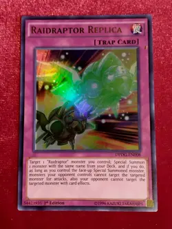 Raidraptor Replica DPDG-EN008 Yu-Gi-Oh! - Ultra Rare 1st Edition - Unplayed Mnt+ - Image 1