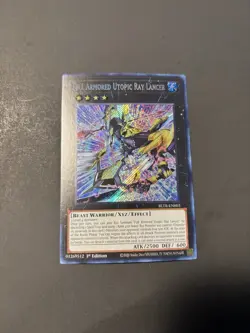 x1 Full Armored Utopic Ray Lancer - BLTR-EN003 - Secret Rare - 1st Edition Yu-Gi - Image 1