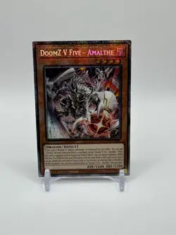 Yugioh! DoomZ V Five - Amalthe - DOOD-EN009 - Starlight Rare - 1st Edition NM - Image 1