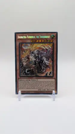 Dogmatika Fleurdelis, the Thunderbolt DOOD-EN026 1st Edition Yu-Gi-Oh NM - Image 1