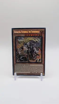 Dogmatika Fleurdelis, the Thunderbolt DOOD-EN026 1st Edition Yu-Gi-Oh NM - Image 3