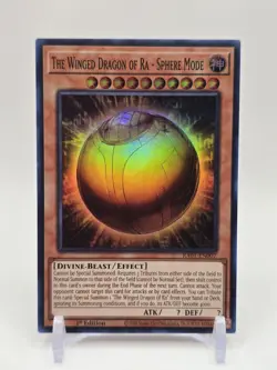 The Winged Dragon of RA-Sphere Mode - RA01-EN007 Super Rare 1st Ed LP - Image 1