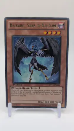 Blackwing – Shura the Blue Flame DP11-EN | 1st Edition | LP | Yu-Gi-Oh! English - Image 1