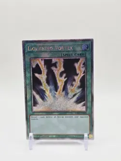 Yugioh! Lightning Vortex (Platinum Secret Rare) RA03-EN148 1st Ed - Image 1
