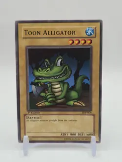 Yu-Gi-Oh! Toon Alligator SDP-009 | Common | 1st Edition | LP | English - Image 1