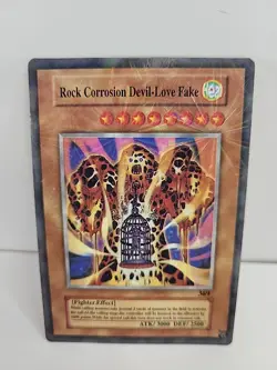 Yu-Gi-Oh! TCG Fake Card Poorly Translated Funny Holo - Lava Golem - Image 1
