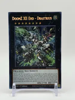 DoomZ XII End Drastrius DOOD-EN045 1st Edition Secret Rare NM Yugioh - Image 1