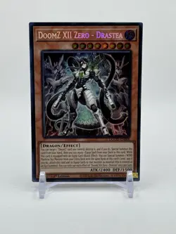DoomZ XII Zero Drastea DOOD-EN008 1st Edition Secret Rare NM Yugioh - Image 1