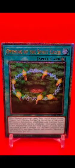 Yugioh! Opening of the Spirit Gates - MP24-EN019 - Quarter Century Secret Rare - - Image 1