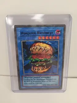 Yu-Gi-Oh! TCG Fake Card Poorly Translated Funny Holo - Hungry Burger - Image 4