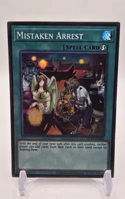 Yugioh X1 OP29-en009 The Mistaken Arrest nm - Image 1