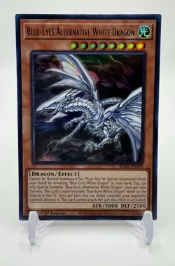 Yugioh Blue-Eyes Alternative White Dragon RA02 Ultra Rare 1st Edition NM - Image 1