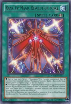 1x (LP) Rank-Up-Magic Revolution Force - CROS-EN057 - Rare - Unlimited Edition - Image 1